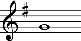 
X:1
L:1/4
M:none
K:G
G4

